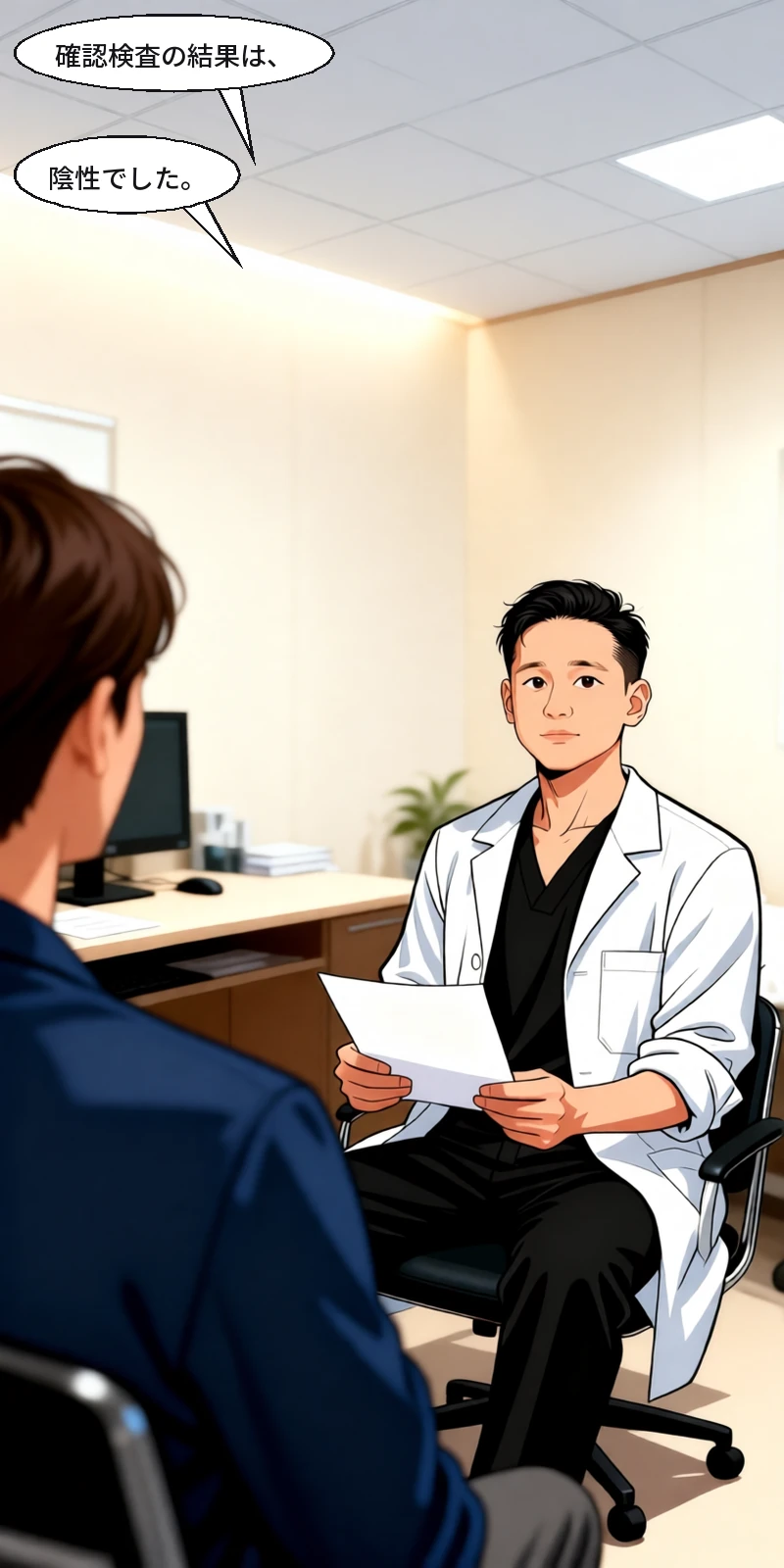 HIVスクリーニング検査が陽性になった人の話。(30/44)