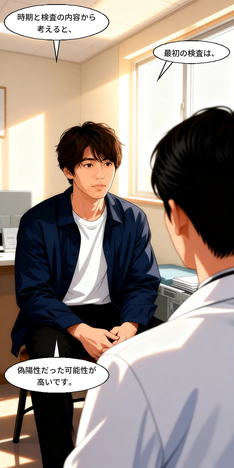 HIVスクリーニング検査が陽性になった人の話。(35/44)